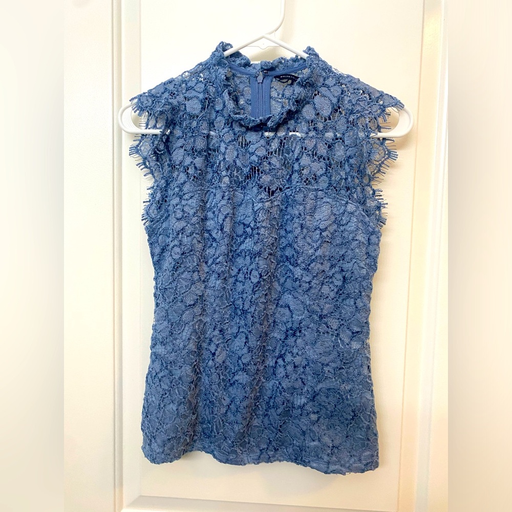 WHBM Laced Lined Blouse
EUC